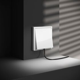 Вывод кабеля VOLTUM S70 S70 (белый глянцевый) / Voltum VLS080201