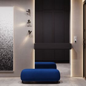 Терморегулятор электронный для теплого пола S70 (серый) / Voltum VLS070116