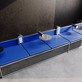 Рамка пластиковая на 3 поста S70 (белый глянцевый) / Voltum VLS100301