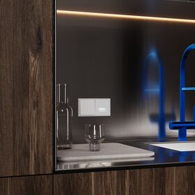 Клавиша для выключателя/переключателя одноклавишного S70 (серый) / Voltum VLS000116