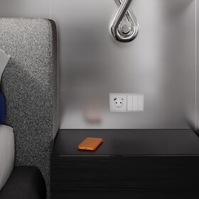 Клавиши для выключателя/переключателя трехклавишного S70 (серый) / Voltum VLS000516