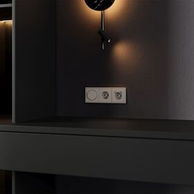 Накладка для светорегулятора поворотно-нажимного S70 (капучино) / Voltum VLS002014