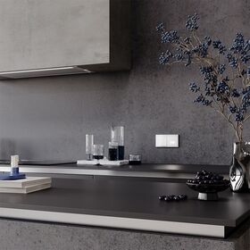 Рамка пластиковая на 2 поста S70 (белый глянцевый) / Voltum VLS100201