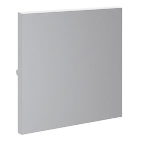 Клавиша для выключателя/переключателя одноклавишного S70 (серый) / Voltum VLS000116