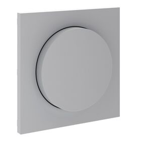 Накладка для светорегулятора поворотно-нажимного S70 (серый) / Voltum VLS002016