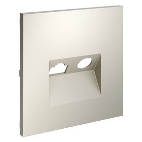 Накладка для розетки TV+RJ45 кат. 6 S70 (кашемир) / Voltum VLS002703