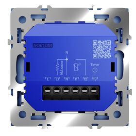Терморегулятор электронный для теплого пола S70 (деним) / Voltum VLS070115