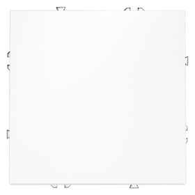 Выключатель одноклавишный S70 (белый матовый) / Voltum VLS010102