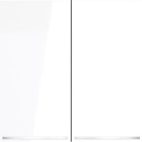 Проходной переключатель двухклавишный с подсветкой S70 (белый глянцевый) / Voltum VLS020401