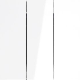 Выключатель трехклавишный S70 (белый глянцевый) / Voltum VLS030101