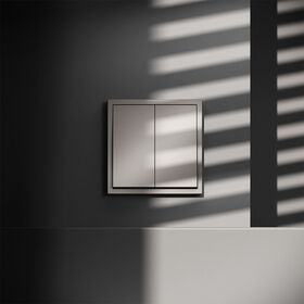 Выключатель двухклавишный S70 (кашемир) / Voltum VLS020103