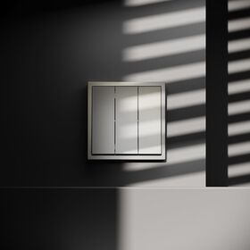 Выключатель трехклавишный S70 (шелк) / Voltum VLS030104