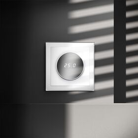 Терморегулятор электронный для теплого пола S70 (белый глянцевый) / Voltum VLS070101