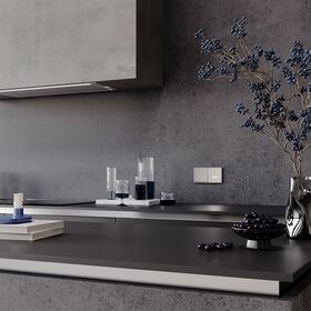 Выключатель одноклавишный S70 (кашемир) / Voltum VLS010103