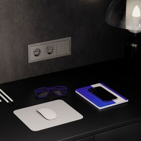 Выключатель трехклавишный S70 (шелк) / Voltum VLS030104