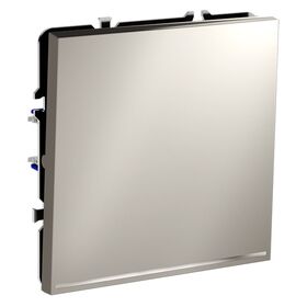 Выключатель одноклавишный с подсветкой S70 (кашемир) / Voltum VLS010203