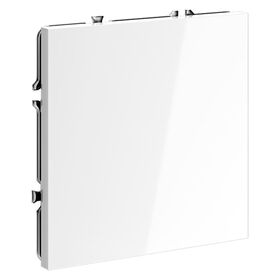 Заглушка с суппортом S70 (белый глянцевый) / Voltum VLS080101