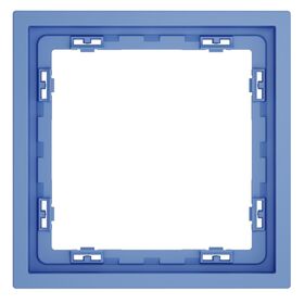 Рамка пластиковая на 1 пост S70 (деним) / Voltum VLS100115