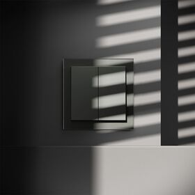 Перекрестный переключатель двухклавишный S70 (титан) / Voltum VLS020506