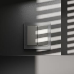 Выключатель для жалюзи S70 (сталь) / Voltum VLS020705
