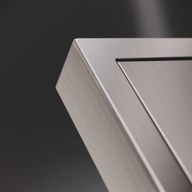 Клавиша для выключателя/переключателя одноклавишного S70 Metal (никель) / Voltum VLSM000111