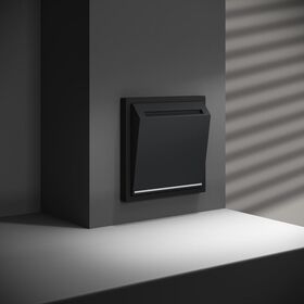 Выключатель карточный S70 (черный матовый) / Voltum VLS010708