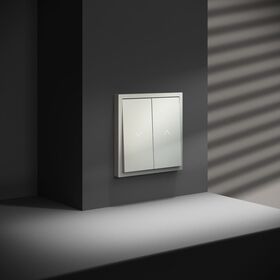 Выключатель для жалюзи S70 (сталь) / Voltum VLS020705