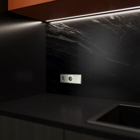 Клавиши для выключателя/переключателя двухклавишного S70 Metal (никель) / Voltum VLSM000311