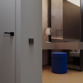 Выключатель карточный S70 (черный матовый) / Voltum VLS010708