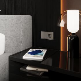 Перекрестный переключатель двухклавишный S70 (кашемир) / Voltum VLS020503