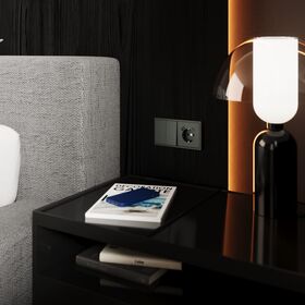 Перекрестный переключатель двухклавишный S70 (титан) / Voltum VLS020506