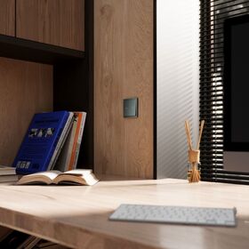 Выключатель для жалюзи S70 (титан) / Voltum VLS020706