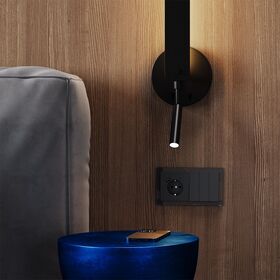 Выключатель трехклавишный S70 (графит) / Voltum VLS030107