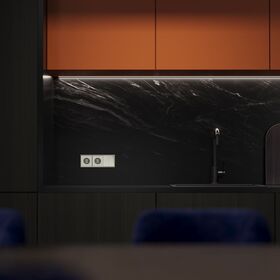 Клавиши для выключателя/переключателя двухклавишного S70 Metal (никель) / Voltum VLSM000311