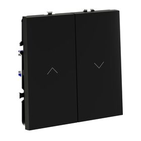 Выключатель для жалюзи S70 (черный матовый) / Voltum VLS020708