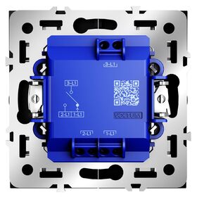 Выключатель для жалюзи S70 (черный матовый) / Voltum VLS020708