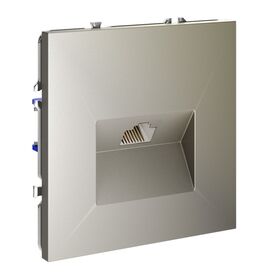 Розетка компьютерная RJ45 кат.6 S70 (шелк) / Voltum VLS060104