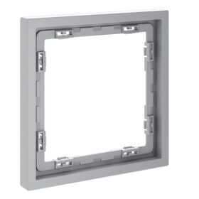 Рамка пластиковая на 1 пост S70 (серый) / Voltum VLS100116