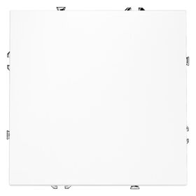 Перекрестный переключатель одноклавишный S70 (белый матовый) / Voltum VLS010502