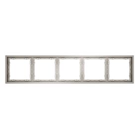 Рамка пластиковая на 5 постов S70 (кашемир) / Voltum VLS100503