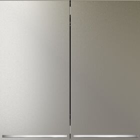 Проходной переключатель двухклавишный с подсветкой S70 (шелк) / Voltum VLS020404