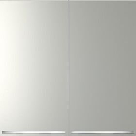 Проходной переключатель двухклавишный с подсветкой S70 (сталь) / Voltum VLS020405