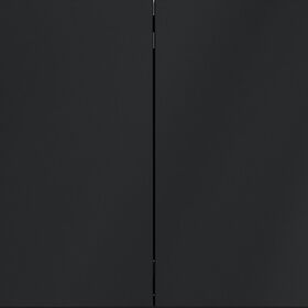 Выключатель с самовозвратом двухклавишный S70 (графит) / Voltum VLS020607