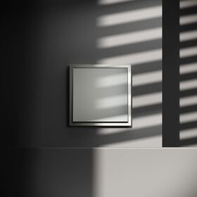 Перекрестный переключатель одноклавишный S70 (сталь) / Voltum VLS010505