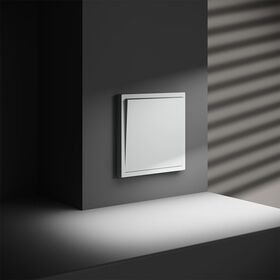 Перекрестный переключатель одноклавишный S70 (белый матовый) / Voltum VLS010502