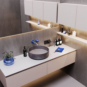 Розетка с заземлением, защитными шторками и крышкой S70 (черный матовый) / Voltum VLS040308