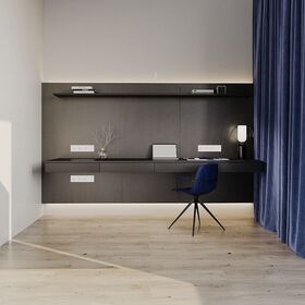 Рамка пластиковая на 4 поста S70 (белый матовый) / Voltum VLS100402