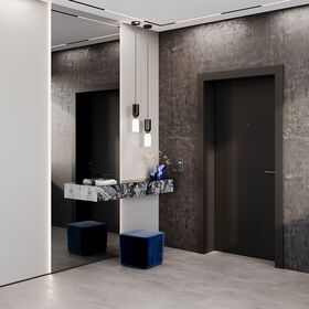 Рамка стеклянная на 2 поста S70 (графит, стекло) / Voltum VLS110207