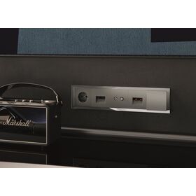 Рамка стеклянная на 5 постов S70 (титан, стекло) / Voltum VLS110506