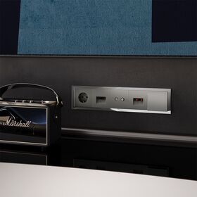 Рамка стеклянная на 5 постов S70 (титан, стекло) / Voltum VLS110506